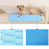 Washable Cooling Summer Dog Bed – Breathable Pet Mat for Hot Weather