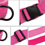 Anti-Pull Dog Harness – Durable Nylon with Reflective Safety Strips