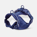 Secure-Fit Dog Harness – 3 Metal Attachment Points, Breathable & Padded