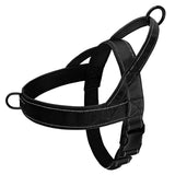 Anti-Pull Dog Harness – Durable Nylon with Reflective Safety Strips