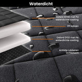 Waterproof Dog Car Back Seat Cover – Large Pet Travel Bed
