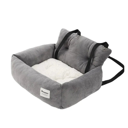 Plush Dog Car Seat – Safe, Cosy & Easy to Install