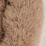 Fluffy Plush Dog Bed – Ultra Soft Washable Pet Sleeping Bed