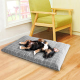 Memory Foam Dog Sleeping Mattress – Soft Plush Washable Pet Bed