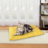 Memory Foam Dog Sleeping Mattress – Soft Plush Washable Pet Bed