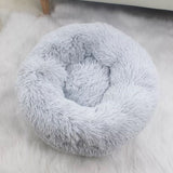 Nook Donut Cuddle Bed for Cats and Dogs to Curl Up and Snuggle