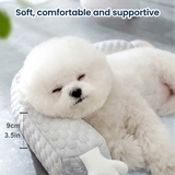 Silk Cooling Mat with Pillow for Dogs and Cats
