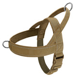 Anti-Pull Dog Harness – Durable Nylon with Reflective Safety Strips