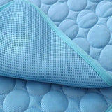 Washable Cooling Summer Dog Bed – Breathable Pet Mat for Hot Weather