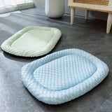 Cooling Memory Foam Dog Bed – Ice Silk Breathable & Washable