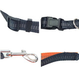 Hands-Free Elastic Bungee Dog Leash – Reflective Running & Walking Leash