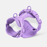 Secure-Fit Dog Harness – 3 Metal Attachment Points, Breathable & Padded