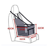 Waterproof Car Seat Cover for Dogs & Cats – Anti-Slip Pet Travel Mat