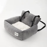Plush Dog Car Seat – Safe, Cosy & Easy to Install