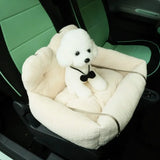 Plush Dog Car Seat – Safe, Cosy & Easy to Install