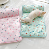 Ice Silk Pet Cooling Mat for Dogs and Cats to Stay Cool in Summer