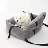 Plush Dog Car Seat – Safe, Cosy & Easy to Install