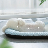 Cooling Memory Foam Dog Bed – Ice Silk Breathable & Washable