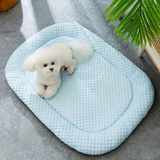 Cooling Memory Foam Dog Bed – Ice Silk Breathable & Washable