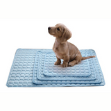 Washable Cooling Summer Dog Bed – Breathable Pet Mat for Hot Weather