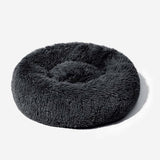 Orthopedic Memory Foam Dog Cuddle Bed – Round Donut Design with Raised Edges