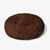 Orthopedic Memory Foam Dog Cuddle Bed – Round Donut Design with Raised Edges