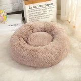 Nook Donut Cuddle Bed for Cats and Dogs to Curl Up and Snuggle