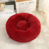 Nook Donut Cuddle Bed for Cats and Dogs to Curl Up and Snuggle
